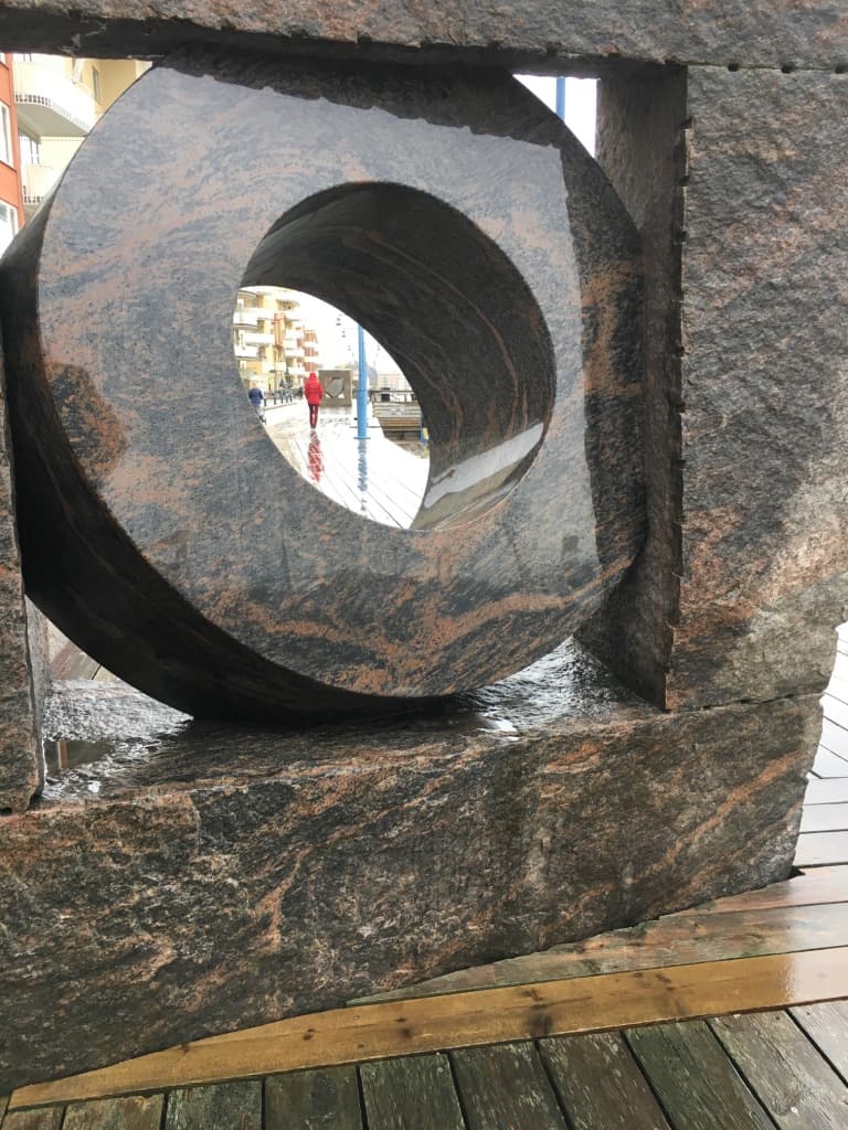 Konstinstallation på Eriksberg