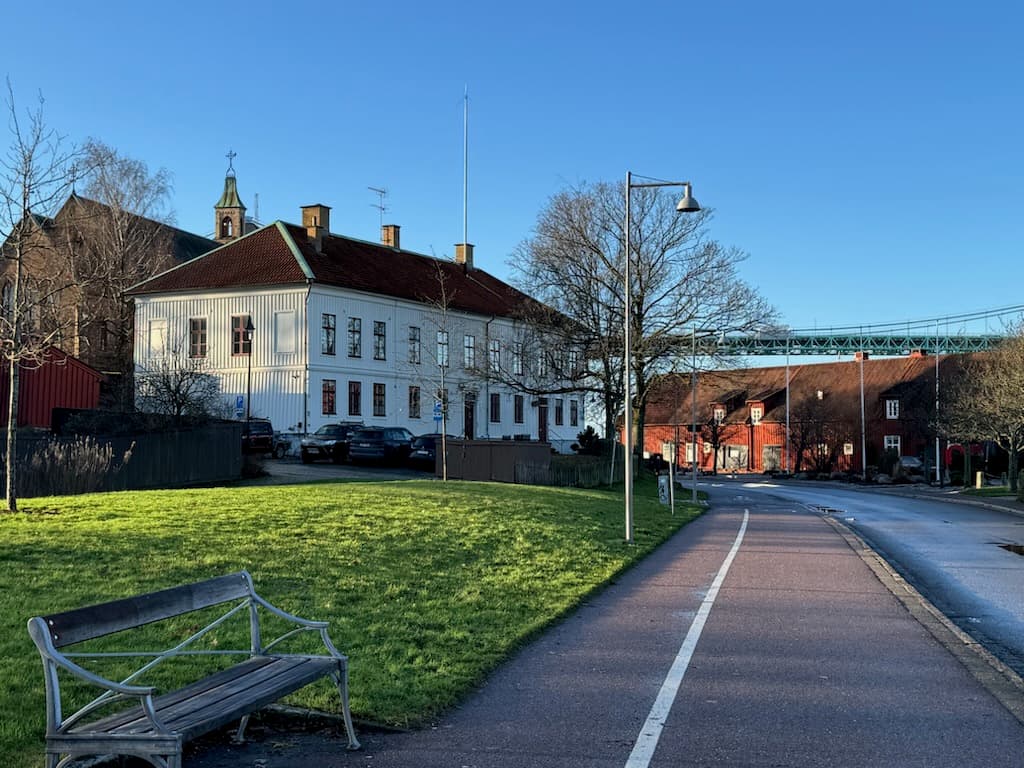 Klippanområdet i Göteborg vid vattnet
