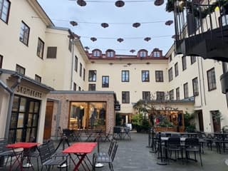 Kvarteret Victoria i Göteborg med historiska fasader